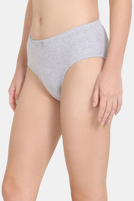 Rosaline Medium Rise Full Coverage Hipster Panty (Pack of 5) - Multicolor — image 4